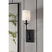 Progress Lighting Bonita Collection Black One-Light Wall Sconce (P710018-031)