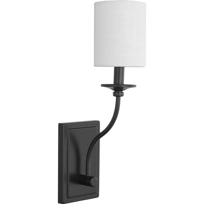 Progress Lighting Bonita Collection Black One-Light Wall Sconce (P710018-031)