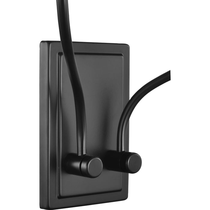Progress Lighting Bonita Collection Black Two-Light Wall Sconce (P710019-031)