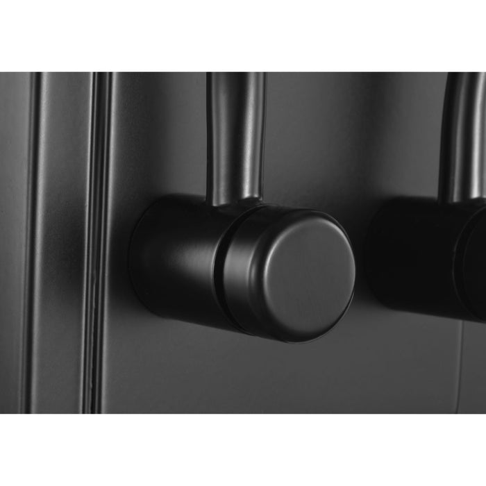 Progress Lighting Bonita Collection Black Two-Light Wall Sconce (P710019-031)
