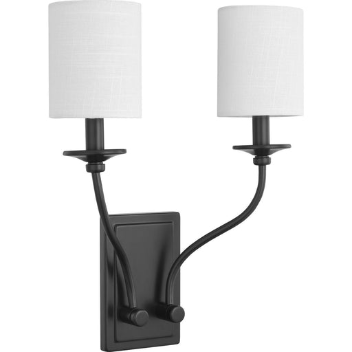 Progress Lighting Bonita Collection Black Two-Light Wall Sconce (P710019-031)