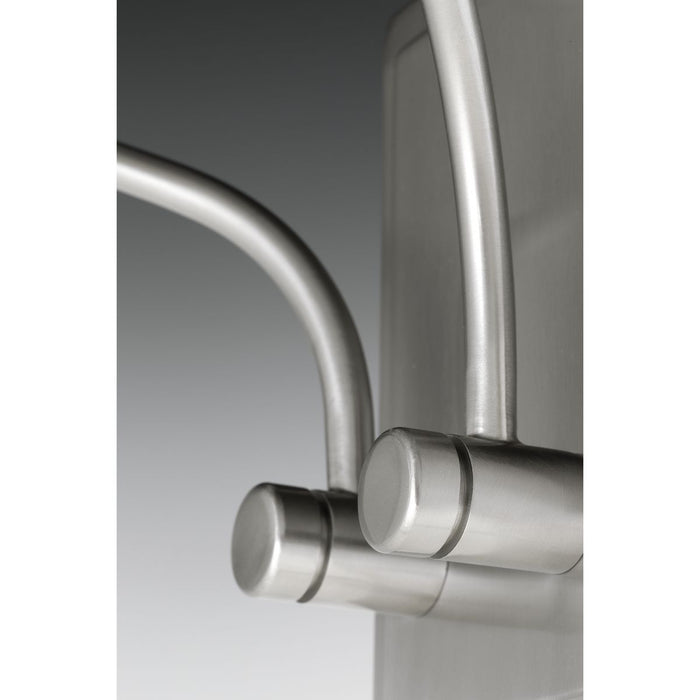 Progress Lighting Bonita Collection Brushed Nickel Two-Light Wall Sconce (P710019-009)