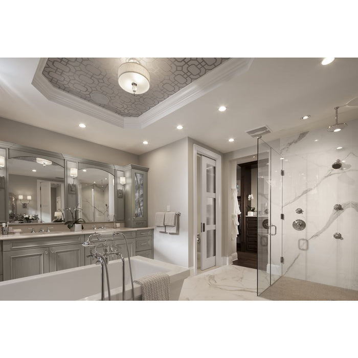 Progress Lighting Bonita Collection Polished Chrome One-Light Wall Sconce (P710018-015)