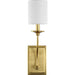 Progress Lighting Bonita Collection Satin Brass One-Light Wall Sconce (P710018-012)