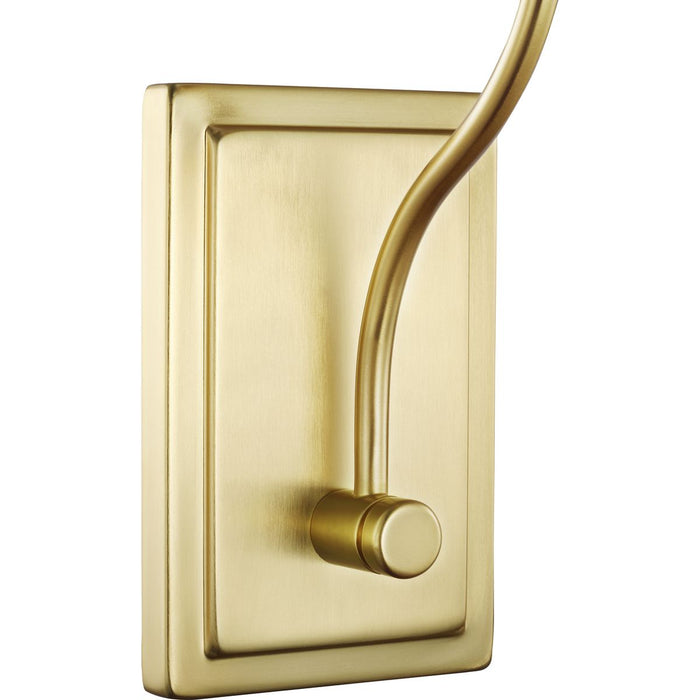 Progress Lighting Bonita Collection Satin Brass One-Light Wall Sconce (P710018-012)