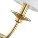 Progress Lighting Bonita Collection Satin Brass One-Light Wall Sconce (P710018-012)