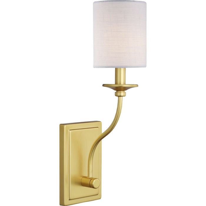 Progress Lighting Bonita Collection Satin Brass One-Light Wall Sconce (P710018-012)