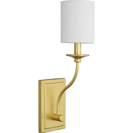 Progress Lighting Bonita Collection Satin Brass One-Light Wall Sconce (P710018-012)