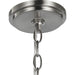 Progress Lighting Bonita Collection Six-Light Brushed Nickel Foyer Chandelier (P400227-009)