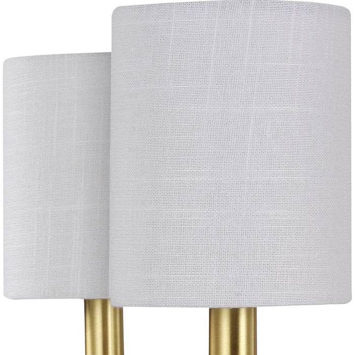Progress Lighting Bonita Collection Six-Light Satin Brass Foyer Chandelier (P400227-012)