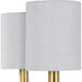 Progress Lighting Bonita Collection Six-Light Satin Brass Foyer Chandelier (P400227-012)
