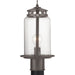 Progress Lighting Botta Collection Antique Bronze One-Light Post Lantern (P6436-20)