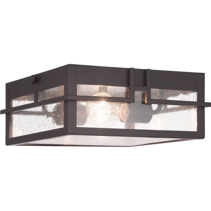 Progress Lighting Boxwood Collection Two-Light Outdoor Flush Mount (P550038-020)