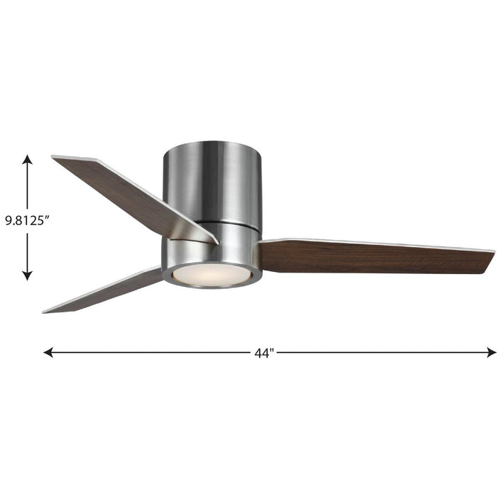 Progress Lighting Braden Collection 1 Light 18W 44 Inch Ceiling Fan (P250058-009-30)