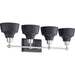 Progress Lighting Bramlett Collection Four-Light Bath And Vanity (P300203-009)