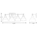 Progress Lighting Bramlett Collection Four-Light Bath And Vanity (P300203-009)