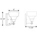 Progress Lighting Bramlett Collection One-Light Bath And Vanity (P300039-015)