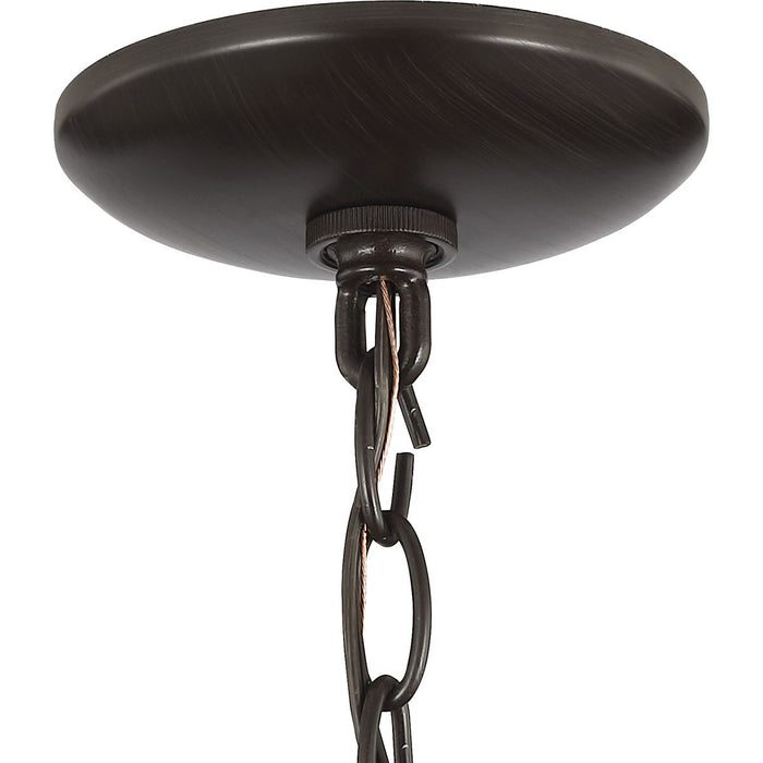 Progress Lighting Brandywine Collection Antique Bronze Five-Light Pendant (P500287-020)
