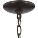 Progress Lighting Brandywine Collection Antique Bronze Five-Light Pendant (P500287-020)