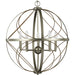 Progress Lighting Brandywine Collection Silver Ridge Five-Light Pendant (P500287-134)