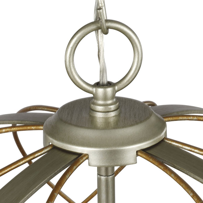 Progress Lighting Brandywine Collection Silver Ridge Five-Light Pendant (P500287-134)