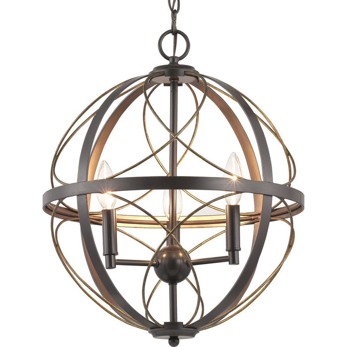 Progress Lighting Brandywine Collection Three-Light Pendant (P500068-020)