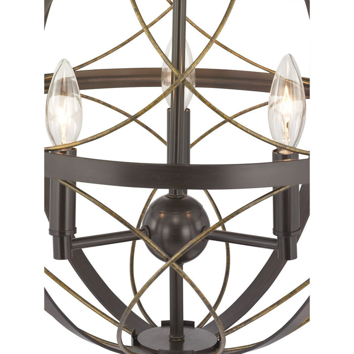 Progress Lighting Brandywine Collection Three-Light Pendant (P500068-020)