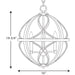 Progress Lighting Brandywine Collection Three-Light Pendant (P500068-020)