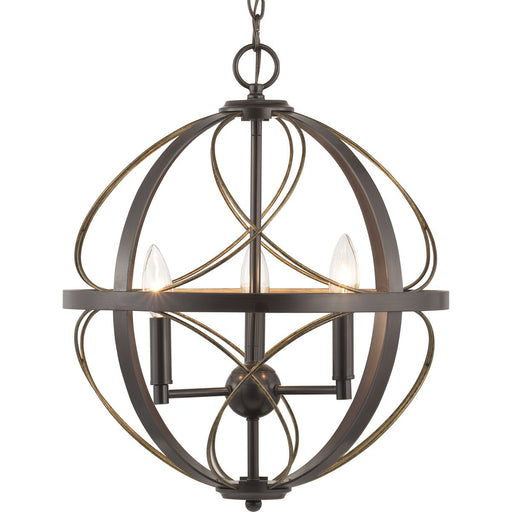 Progress Lighting Brandywine Collection Three-Light Pendant (P500068-020)