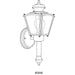 Progress Lighting Brassguard Collection One-Light Wall Lantern (P5846-31)