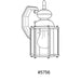 Progress Lighting Brassguard One-Light Wall Lantern (P5756-09)