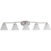 Progress Lighting Bravo Collection Five-Light Bath And Vanity (P2016-09)