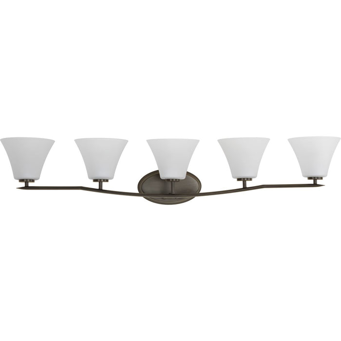 Progress Lighting Bravo Collection Five-Light Bath And Vanity (P2016-20W)