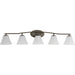 Progress Lighting Bravo Collection Five-Light Bath And Vanity (P2016-20W)