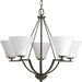 Progress Lighting Bravo Collection Five-Light Chandelier (P4623-20W)