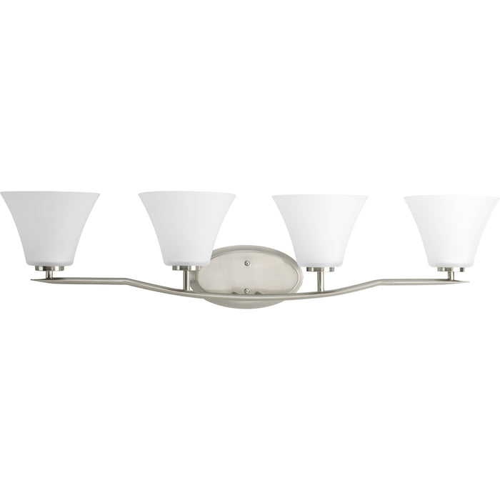 Progress Lighting Bravo Collection Four-Light Bath And Vanity (P2007-09)