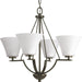 Progress Lighting Bravo Collection Four-Light Chandelier (P4622-20W)