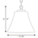 Progress Lighting Bravo Collection One-Light Mini-Pendant (P5300-09)