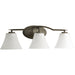 Progress Lighting Bravo Collection Three-Light Bath And Vanity (P2006-20W)