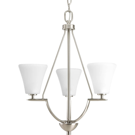 Progress Lighting Bravo Collection Three-Light Foyer Chandelier (P3821-09)