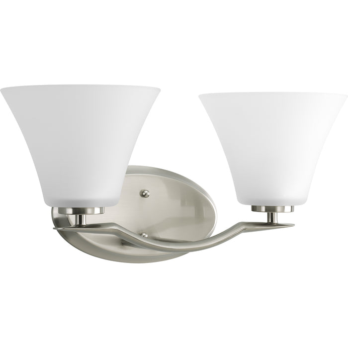 Progress Lighting Bravo Collection Two-Light Bath And Vanity (P2005-09)