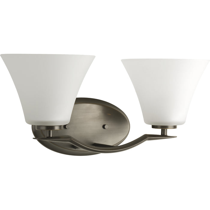 Progress Lighting Bravo Collection Two-Light Bath And Vanity (P2005-20W)