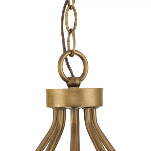 Progress Lighting Breckenridge Collection 60W Eight-Light Chandelier Aged Bronze (P400319-196)