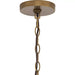 Progress Lighting Breckenridge Collection 60W Eight-Light Chandelier Aged Bronze (P400319-196)