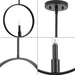 Progress Lighting Breckenridge Collection 60W One-Light Pendant Matte Black (P500412-31M)