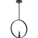 Progress Lighting Breckenridge Collection 60W One-Light Pendant Matte Black (P500412-31M)