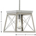 Progress Lighting Briarwood Collection 1 Light 100W Medium Base Mini-Pendant Fixture (P500041-141)
