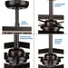 Progress Lighting Briarwood Collection 4 Light 22 Inch Ceiling Fan (P250067-020-WB)