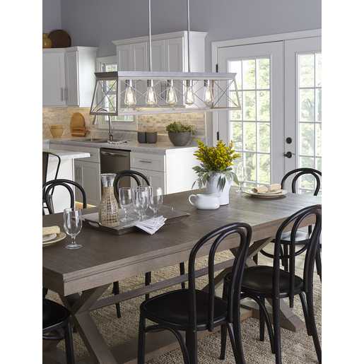 Progress Lighting Briarwood Collection 5 Light 100W Medium Base Island Fixture (P400048-141)