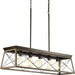 Progress Lighting Briarwood Collection Five-Light Linear Chandelier (P400048-020)